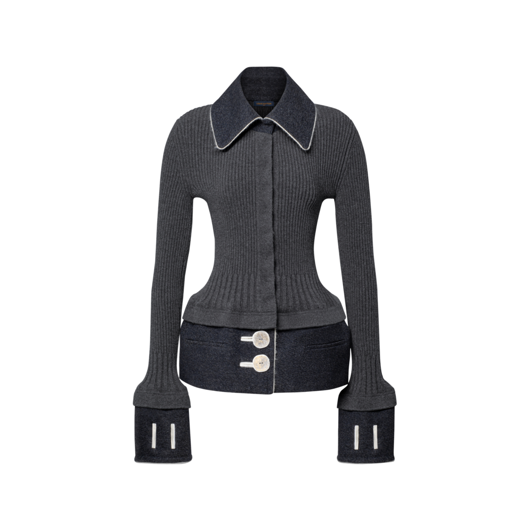 ルイ・ヴィトン トップス M Contrast Stitch Trompe L'Oeil Knit Top - Ready-to-Wear | LOUIS VUITTON